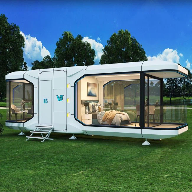 Mobile Space Cube Capsule House 40 ft Home