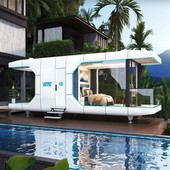 Luxury Prefab Vessel Capsule House