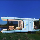 Prefab Mobile Space Capsule House Homes