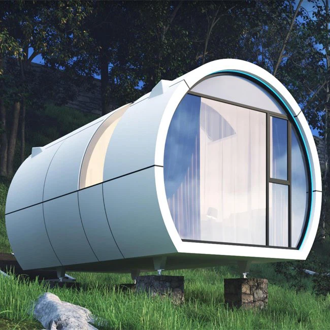 Tiny Egg 20ft Apple Cabin Capsule House Airship Pod